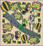 Mardi Gras Decorating Kit - 19 Pcs Party Accessory (1 count)