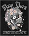 Ed Hardy - Mini Tattoo Poster (New York) (Size: 16" x 20")