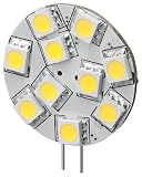 Produkt-Bild: Goobay 30334 LED-Chip f&uuml;r G4 Lampensockel mit 10 SMD LEDs Leuchtfarbe wei&szlig; LED G4S wei&szlig;
