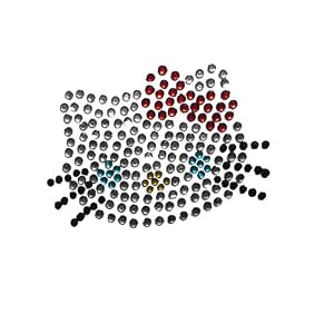 Hello Kitty Crystal Gem Jewelry Sticker