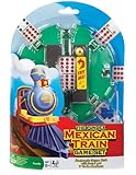 POOF-Slinky - Ideal Mexican Train Game Set with Electronic Sound Effect Game Hub and Train Markers, 0X5478