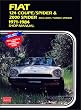 Fiat 124 Coupe / Spider & 2000 Spider: 1971-1984 Shop Manual (Workshop Manual Fiat)