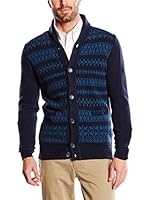 Ben Sherman Chaqueta Punto (Azul)