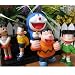 Lujex Doraemon and Nobita Nobi Action Figure Toy Figurine Doraemon Family Collection 5pcs/set_s-1