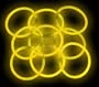 8" Lumistick Glowsticks Light Stick Bracelets YELLOW (300 bracelets)