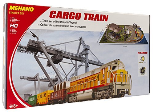 MEHANO TRAIN LINE - HO Scale Train Set with Scenic Layout - SPEED TRAIN, TGV POS by Mehano