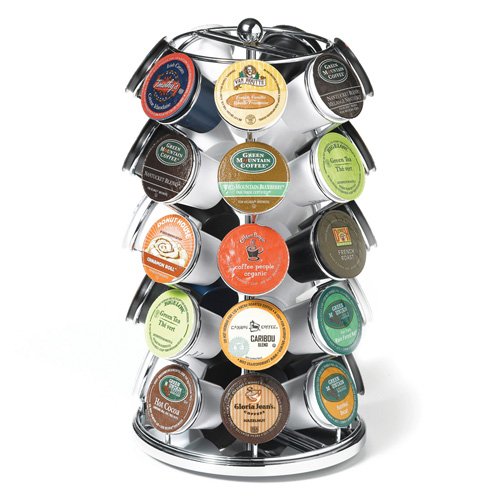 Nifty Home Products Chrome 35 K-Cup Carousel