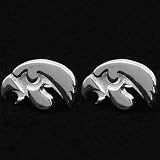 Dayna U Iowa Hawkeyes Sterling Silver Post Earrings