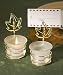 Set of 36 Autumn-Inspired Place Card Holder Candle Favors