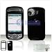 SOLID BLACK SNAP-ON COVER HARD CASE (With Optional Swivel Belt Clip) for HTC Mogul / XV6800 / PPC6800 / P4000