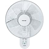 TEKNOS 30cm壁掛けフルリモコン扇風機 ホワイト KI-W279R