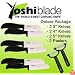 Yoshi Blade Ceramic Knife Deluxe Set - Includes 6 Knives and 2 Peelers - Original As Seen On TV!