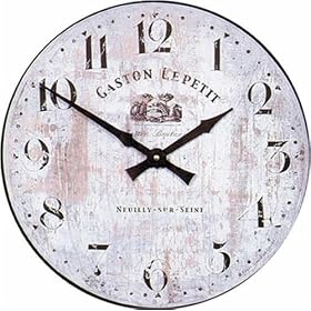 Antique /Vintage Style French Bakers Wall Clock