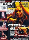 Kerrang Music Magazine 26 July 2003: Ozzy Osbourne, Motorhead, Henry Rollins, Jane