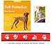 (Reflective) Soft Protection Paws Dog Harness (Small) (Red)