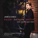 James Ehnes Barber Korngold