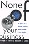 None of Your Business: World Data Flows, Electronic Commerce, and the European Privacy Directive