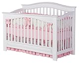 Atlantic Furniture Eco-Friendly Windsor Convertible Crib, White