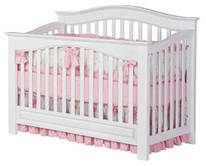 Atlantic Furniture Windsor Convertible Crib, White