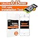 iPhone 5S Screen Protector, COCOCAT [Tempered Glass][with Easy Installation Tool] 0.15mm Ballistic Glass iPhone5S/5/5C/SE Glass Screen Protector Work with iPhone 5S/5/5C/SE andProtective Case