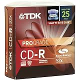 TDK 25 CD-R Pack