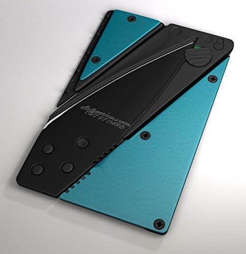 Credit Card Sized Folding Wallet Knife- This Is the Perfect Pocket or Survival Tool, and It Looks Great with Durable, Polished Stainless Steel. It's Cool, Portable, Practical, and Lightweight with a 100% Lifetime Guarantee. We Know You'll Love It!!