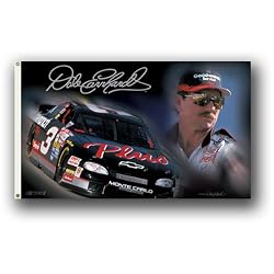 Dale Earnhardt #3 NASCAR 3' x 5' Premium 2-Sided Banner Flag by BSI Products Inc.