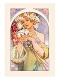 Flower by Alphonse Mucha, 24x32