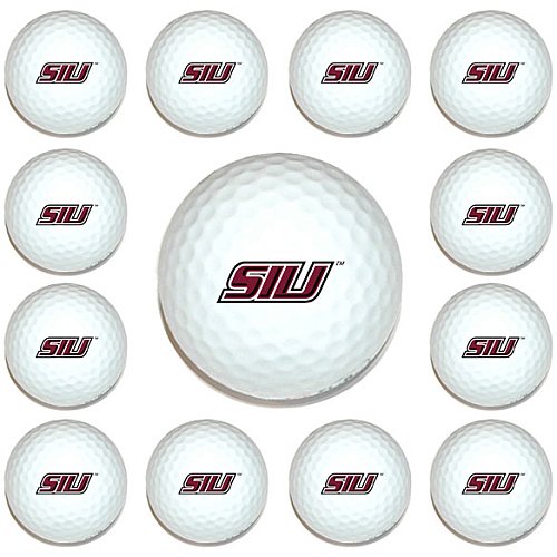 Southern Illinois Saluki Dozen Pack Of Golf Balls From Team Golf