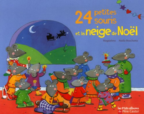 Childrens Toyshop  Livres : 24 petites souris et la neige de Noël