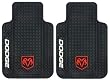 Dodge Ram Logo Trim-To-Fit Molded Front Floor Mats - Set of 2