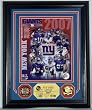 2007 New York Giants Team Force Photomint - New York Giants Plaque