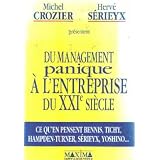 Du management panique � l'entreprise du XXIe si�clepar Jean-Marc Salvet
