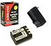 Opteka NB-2LH 1800mAh Ultra High Capacity Li-ion Battery Pack with AC/DC Rapid Battery Charger for Canon Digital Rebel XT & XTi Digital SLR Camera