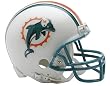 Riddell Miami Dolphins NFL Replica Mini Helmet w/Z2B Mask