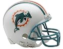 Riddell Miami Dolphins NFL Replica Mini Helmet w/Z2B Mask