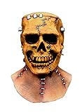 Trick or Treat Studios Men's Frankenskull Halloween Mask One Size Flesh