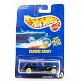 Hot Wheels - 1992 - Classic Caddy - Cadillac - New Paint Style - Blue & Black -... by Hot Wheels