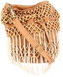 Cleobella  Aditi With Beads Cross Body,Nude,One Size