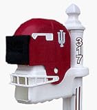 Indiana Hoosiers Helmet Style Mailbox