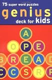 Genius Deck Super Word Puzzles for Kids (Genius Decks)
