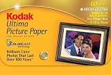 Kodak 1459395 Ultima Picture Paper, High Gloss, 4inx6in, 60 Sheets