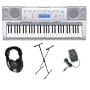 Casio CTK-4000 Premium Keyboard Pack with Power Supply, Keyboard Stand and Professional Closed Cup Stereo Headphones