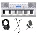 Musical Instruments : Casio CTK4000 Premium Pack with Power Supply, Keyboard Stand and Professional Closed Cup Stereo Headphones