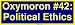 Oxymoron #42: Political Ethics MINIATURE Sticker