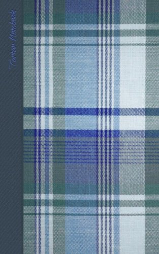 Tartan Notebook: Gifts / Gift / Presents ( Scottish Muted Blue Tartan / Plaid Notebook ) (Travel & World Cultures)