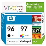 HP 96 and 97 Color and Black Ink Cartridge