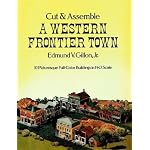 Cut and Assemble Western Frontier Town (Cut & Assemble Buildings in H-O Scale) book cover