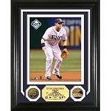 Highland Mint MLB Tampa Bay Devil Rays Evan Longoria Gold Coin Photo Mint