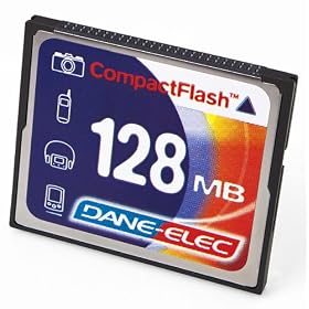 Dane Elec 128 MB Compact Flash Card by Dane